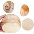 Miniatyrbillede 4 af 5: Garn Skål, Stor Træstrikkerskål, Store Garn Skåle til Hækling og Strikkeprojekter, Diameter 15 cm/6 tommer, Uden Låg, Strikkegave, Bambus