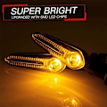 Miniatyrbild 5 av 5: LED-blinkers för Yamaha MT07 Tracer 700 900 XJ6 FZ6 MT09 900 MT10 för YZF R15 R1
