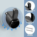 Miniatyrbillede 4 af 5: 2024, type 2 ladekabelholder vægmontering ladekabel type 2 stikholder til elbil Iec