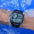 Miniatyrbillede 7 af 7: Digital Sports Luminous Chronograph til Mænd Vandafvisende Slank Elect Black