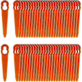 Miniatyrbilde 2 av 5: Pakke med 100 blader kompatible med Stihl Polycut 2-2 Polycut 3-2, Fsa 45 Fsa 57 Fse 52 kantklipper, plastblader for Stihl trådløs kantklipper