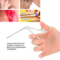 Miniatyrbild 4 av 5: Professionell Örontång Rostfritt Stål Öronrengöring Aural Tång För Öronbehandling