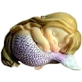 Miniatyrbillede 1 af 3: Miniature Have Statue - Drømme Havfrue Peaceful Sleeping Mermaid