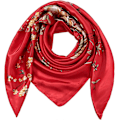 Miniatyrbilde 3 av 5: Hodetørkle som silkesatin, Olaof-tørkle for kvinner, sove, firkantet, designer bandana, Olaof-tørkle Style 14