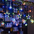 Miniatyrbilde 4 av 5: Xingyue Gardinlys Julepynt LED Lys Utendørs Camping Atmosfærisk Blinkende Lys (Stil 1)
