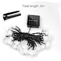 Miniatyrbilde 2 av 4: Solcelled Julelys, 30 LED Vanntette Rosehagedekorasjoner Warm White
