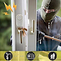 Miniatyrbild 2 av 5: Trådlöst Hem Dörrar Fönster Säkerhet Inbrottslarm System Paket 6