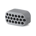 Miniatyrbilde 4 av 4: Kjeve-trener i silikon Grey