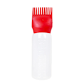 Miniatyrbild 1 av 8: 120 ml plastflaska för hårfärg, påfyllningsbar applikator Frisör Red Red