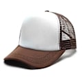 Miniatyrbillede 1 af 5: Brugerdefineret DIY Logo Print Mesh Trucker Cap Unisex Cap Casual Almindelig Baseball Cap Justerbare Snapback Hatte Til mænd Herre Trucker Cap Kostumehatte Coffee