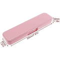 Miniatyrbillede 5 af 5: Bærbar bestikboks Rejsebestik Etui, Rejsebestik Etui, Gaffel Ske Chopsticks Bestik Til Camping (Multicolor)3pcs