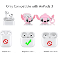 Miniatyrbild 2 av 5: Passform designad för Airpods 3:e generationen 2021, Silikon Tecknad Söt Fodral Skyddande Stötsäkra Skal för Airpods 3 Angie standard