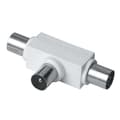EXXTER Adapter Antennsplitter Vit Hane-2xHona