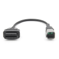 Miniatyrbilde 1 av 5: 6PIN til 16PIN Diagnostisk OBD2 Kabeladapter OBDII Skanner Erstatning for CAN AM ATV UTV Motorsykkel Sykkelverktøy