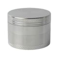 Pikkukuva 1 / 5: Metallinen yrttimurskain 1.6/2.5 tuuman maustemylly Kannettava maustesekoitin kuivattujen chilipippurien jauhamiseen Silver 40mm