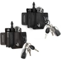 Miniatyrbillede 5 af 5: Multifunktionsbæltehylster, Mænds Læder Edc Lommeorganizer, Leatherman Hylster Med Penholder, Nøgleholder, Lommelygtehylster, Læder Edc Pung (br