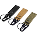 Miniatyrbilde 7 av 7: Taktisk hengebelte webbing karabinkrok spenne stropp nylon snapkrok klips, nøkkelring nøkkelholder ring taktisk ryggsekk klips