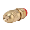 Miniatyrbillede 3 af 5: 10 stk. G1/2 Han-Gevind Sprinklerdyse Havevandingsvandsprøjtehoved Justerbar Vandingsdyse Lille Krops