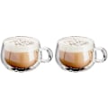 Miniatyrbild 1 av 5: 50ml/150ml/280ml Dubbelväggiga Kaffekoppar i Glas Med Handtag, Set om 2 150ml