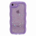 Miniatyrbilde 3 av 5: JTW Series deksel til iPhone 7/8/SE (2020)/SE (2022) Glitterstjerner Bølgete Kant TPU-deksel Multicolor Style B