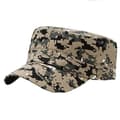 Militärkeps Kamouflage Camo - Grå eller beige