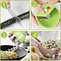 Miniatyrbild 4 av 5: Spiralskärare för grönsaker, 3 i 1 grönsaksspaghetti spiralizer, spiralskärare för grönsaker för zucchini-nudlar