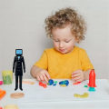 Miniatyrbillede 5 af 5: 6 stk. Skibidi Toilet Action Figur Sæt Spil Dukke Figur Legetøj Børn Fødselsdagsgaver Jul P
