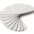 Miniatyrbillede 2 af 3: 3 neglefile bananbøjning - zebra 100/180 grå