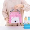 Miniatyrbillede 5 af 8: Frokostpose til piger, Mini Isotherm Frokostpose, Køletaske Børn, Picnicpose Sød, Vandtæt Frokostpose, Sammenfoldelig Frokostpose til Arbejde Skole Picnic Pink