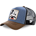 Miniatyrbilde 1 av 4: Anime Tegneserie Mikke Donald Duck Snapback Bomulls Baseball Caps Blue MIckey