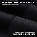 Miniatyrbillede 5 af 5: Stor Gaming Mousepad 800 x 400 mm XXL Tastatur Mousepad, Skridsikker Gummi Vandafvisende Overflade, Udvidet Skrivebordsunderlag