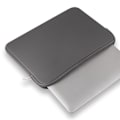 Miniatyrbillede 3 af 9: Computer cover / Cover til bærbar computer - Vælg størrelse Grå 13 tommer - Grå 13 tum - Grå
