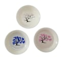 Miniatyrbilde 4 av 5: Magisk Sakura Kirsebær/Plomme/Peach Blossom Sakekopp Fargeskiftende med Is/Varmt Vann Keramikkkopp for Restaurant Husholdning Plum Blossom