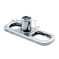 Miniatyrbilde 5 av 5: 10 stk/sett G23 Titan Micro Dermal Piercing Sett Dermal Anchor Base Skinner Diver Dermal Base Sexy Kroppspiercing Smykker 14g Style4 v 1.6x2.5mm