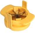 Miniatyrbild 5 av 5: Citron & Lime Wedge Slicer Citron Slicer Kök Multifunktionell Rostfritt Stål Orange Slitter Fruktskär Kökstillbehör, Grön