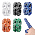 Miniatyrbillede 4 af 5: 10 stk. Fingerbandager Fingerbeskyttere Førstehjælp Bløde Slidstærke Åndbare Svedabsorberende Fingerbind Blue
