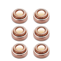 Miniatyrbillede 1 af 2: 6 stk. Ansigtshår Fjerner, Udskiftningshoveder, Epilator, Udskiftningsblade til Flawless Finishing, Dobbelt Ring