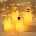 Miniatyrbilde 1 av 5: 4 stk Halloween-dekorasjoner for barn, bærbare gresskarlykter