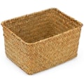 Miniatyrbilde 5 av 5: 6x Seaweed Storage Basket, Håndlaget Håndlaget Rattan Hylle Kurver For Hjem, Kurver Kompatibel Med