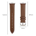 Miniatyrbillede 5 af 5: Ægte Køhudrem til Huawei Watch Fit 3 - Slank Urrem Brown