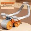 Miniatyrbillede 1 af 6: Plank Trainer Push Up Sund Abdominal Hjul Automatisk Rebound Abdominal Muskeltræning Husholdningsmodel Ab Roller