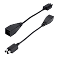 Miniatyrbillede 5 af 8: AC-strømoverførselstransformatorkabelopladeradapterledningkonverter til Xbox 360 Slim