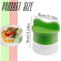 Miniatyrbillede 2 af 4: Håndholdt spiralizer grøntsagsslicer - Justerbar grøntsagsspiralskærer pastaspaghetti-maskine til agurk, frugt, nudler, kartoffel
