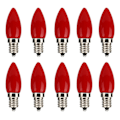 Pikkukuva 1 / 5: 10 kpl Mini E12 LED-lamppua 1,5W AC110V kodin kattokruunuun, kattovalaisimeen ja seinävalaisimeen