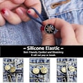Miniatyrbilde 4 av 5: 10 stk. Jeans Uttrekkbar Knapp Justerbar Avtakbar Utvidet Knapp for Klær Jeans 3
