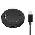 Miniatyrbillede 1 af 5: Strømadapter Opladningsstand Cradle Opladningskabel Dock Base til Honor Watch GS3 Black