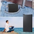 Miniatyrbillede 4 af 4: Pop-up kortholder med RFID-signalblokering Sort black