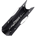 Miniatyrbillede 5 af 5: Damet Tote Taske Damer Krystal Diamante Clutch Pung Brude Bryllup Aften Fest Håndtaske Sort Hvid Sølv Tegnebog