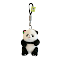 Pikkukuva 1 / 5: Suloinen Panda Avaimenperä Tukeva PP Puuvilla Sarjakuva Riipus Reppuun tai Käsilaukkuun Asusteeksi Arkikäyttöön Hua Hua
