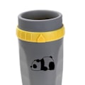Miniatyrbilde 5 av 5: Bærbar Twist-kopp uten lokk med isolert kaffekopp i rustfritt stål Gray Panda